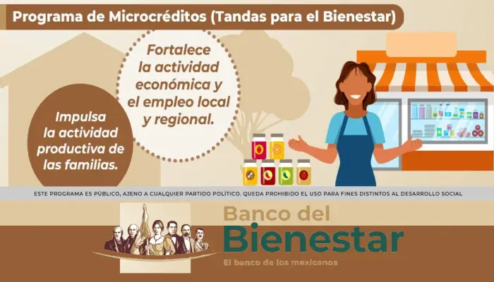 Tandas para el bienestar para emprendedores